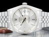 Rolex Datejust 36 Argento Jubilee 16234 Silver Lining